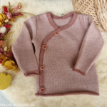 disana-melange-jacket-gilet-pure-laine-merinos-tricotée-bebe-enfant-maison-de- mamoulia- rose- ecru