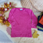 t-shirt-cosilana-laine-soie-bio-bebe-enfant-maison-de-mamoulia-manches-longues-rose