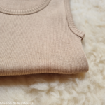 minimalisma-Gudrun - tshirt-debardeur-soie-coton-femme-maison-de- mamoulia - honey- beige