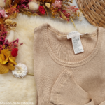 minimalisma-Gudrun - tshirt-top-manches-longues-soie-coton-femme-maison-de- mamoulia- honey-beige