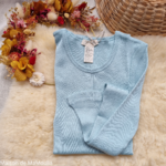 minimalisma-Gudrun - tshirt-top-manches-longues-soie-coton-femme-maison-de-mamoulia- Waterfall-bleu-clair