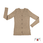 manymonths-mam-cardigan-gilet-boutons-femme-ado-laine-merinos-maison-de-mamoulia-nutty-granola-beige