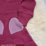 manymonths-robe-evolutive-laine-merinos-bebe-enfant-maison-de-mamoulia-dark-cerise-rose- fonce-
