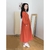 robe-longue-femme-manches-ballon-col-v-pur-lin-lave-français-offon-maison-de-mamoulia-rouge-brique