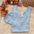 minimalisma-Gudrun - tshirt-debardeur-soie-coton-femme-maison-de-mamoulia- Waterfall-bleu-clair