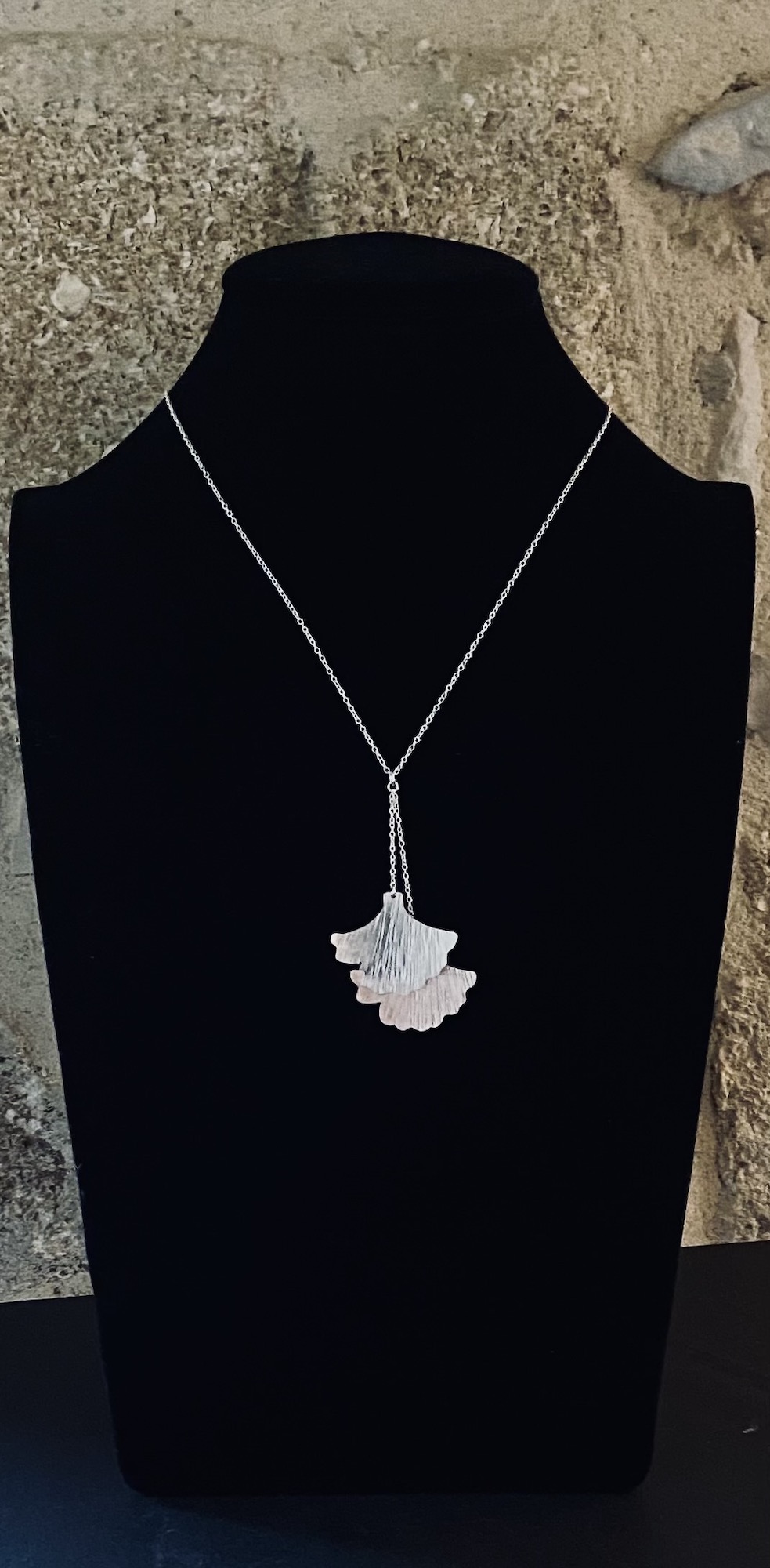 Bijoux Ginkgo Biloba En Or Et Argent: Colliers, Pendentifs, Bagues