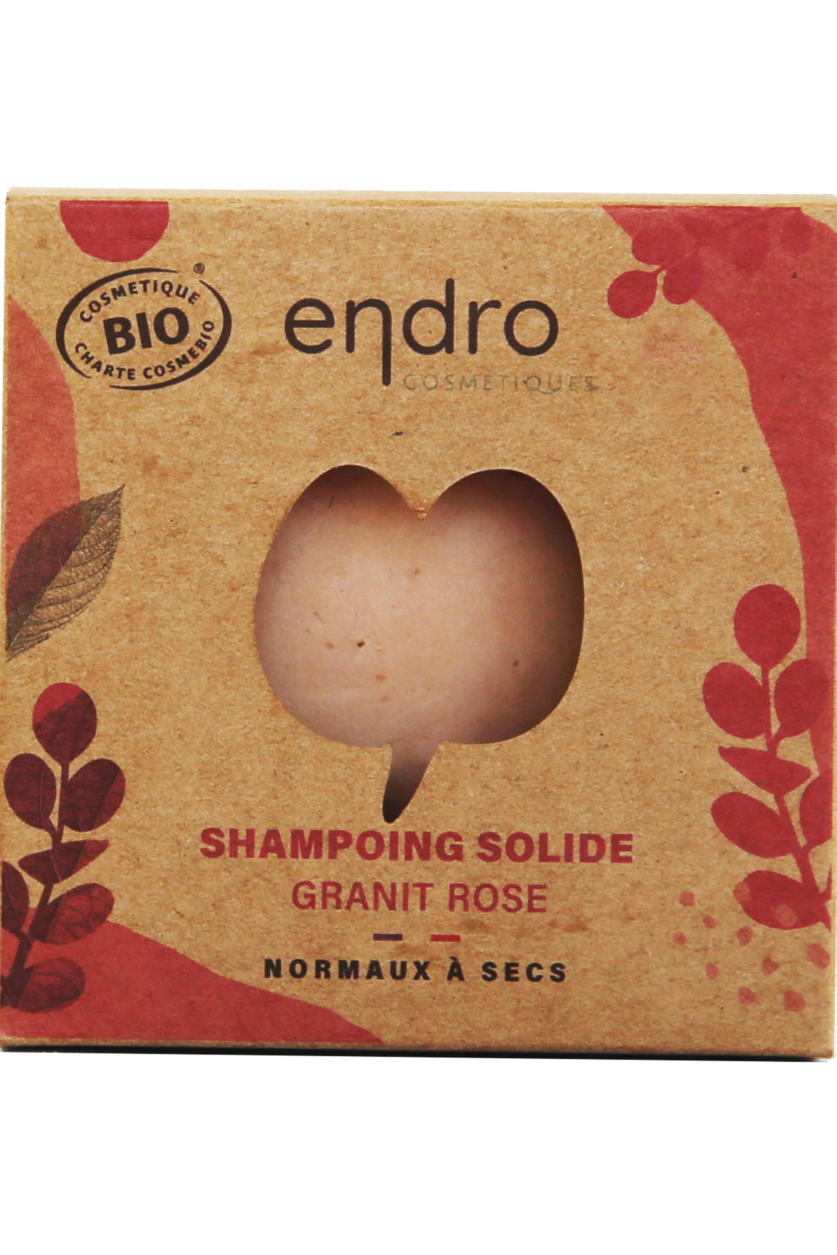 Shampoing solide Granit rose - Cheveux secs