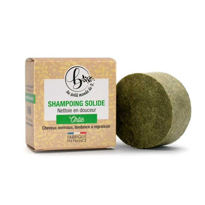 Shampoing solide Ortie et Thym - Cheveux gras