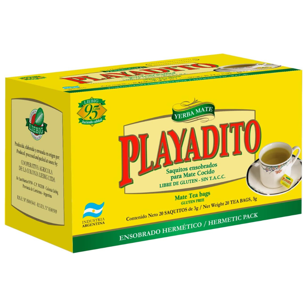 Mate Cocido Playadito x 20