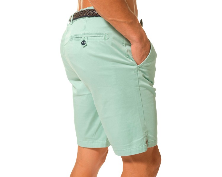 Short BERMUDA Homme COTON MARINE