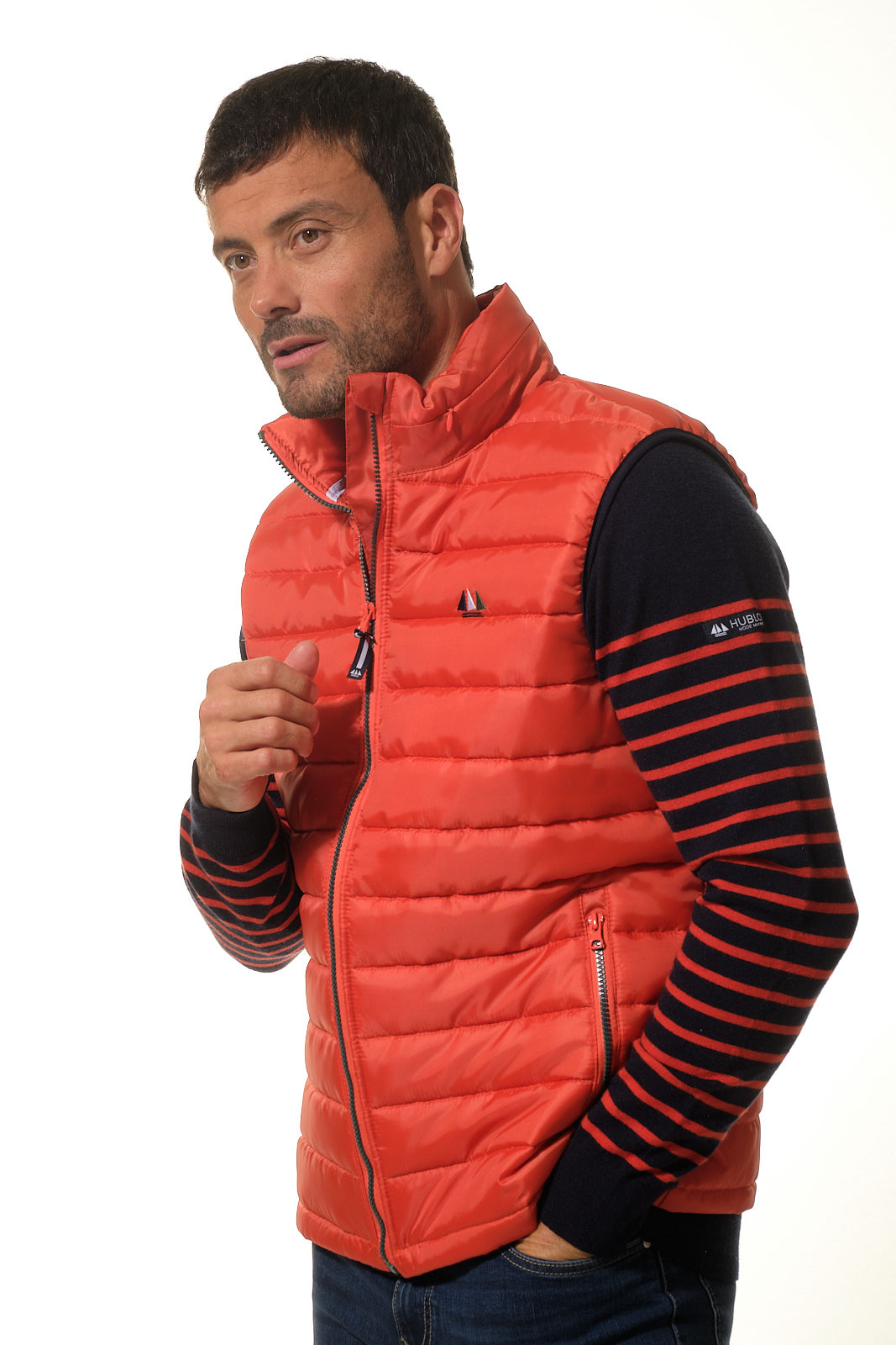 Veste sans manche avec capuche online homme