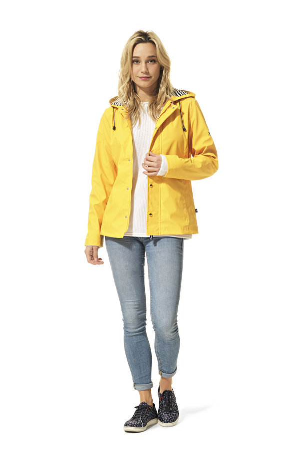 nuance ciré femme jaune hublot mode marine