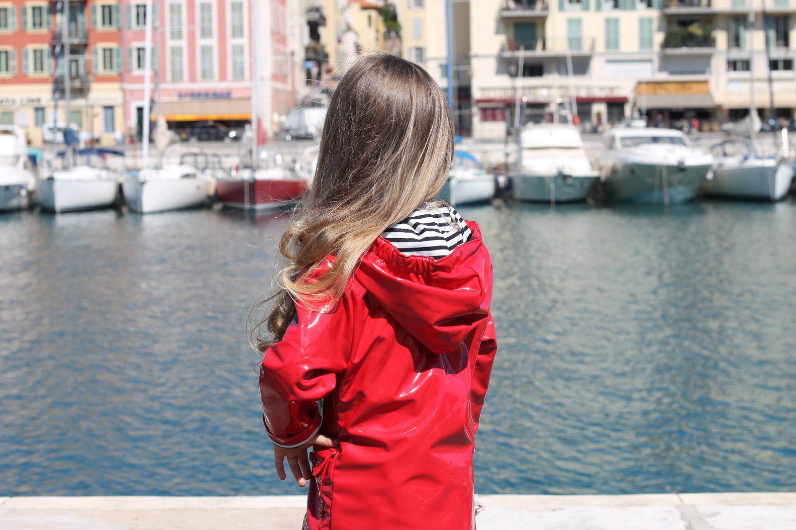 laurinda ciré enfant rouge hublot mode marine