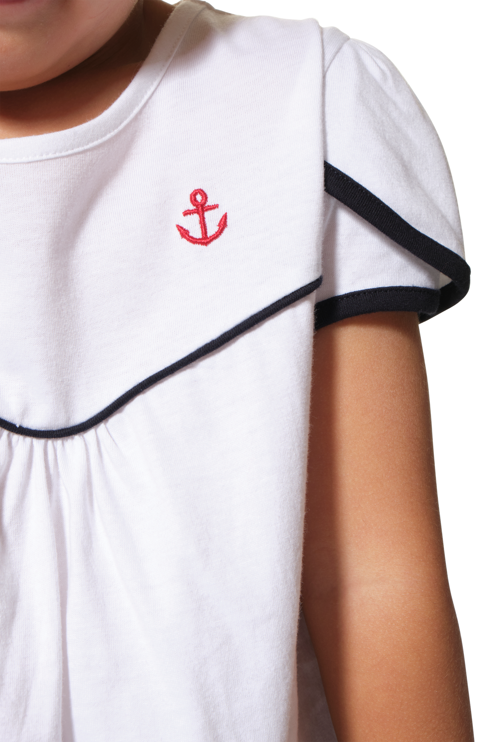 tee-shirt blanc fille
