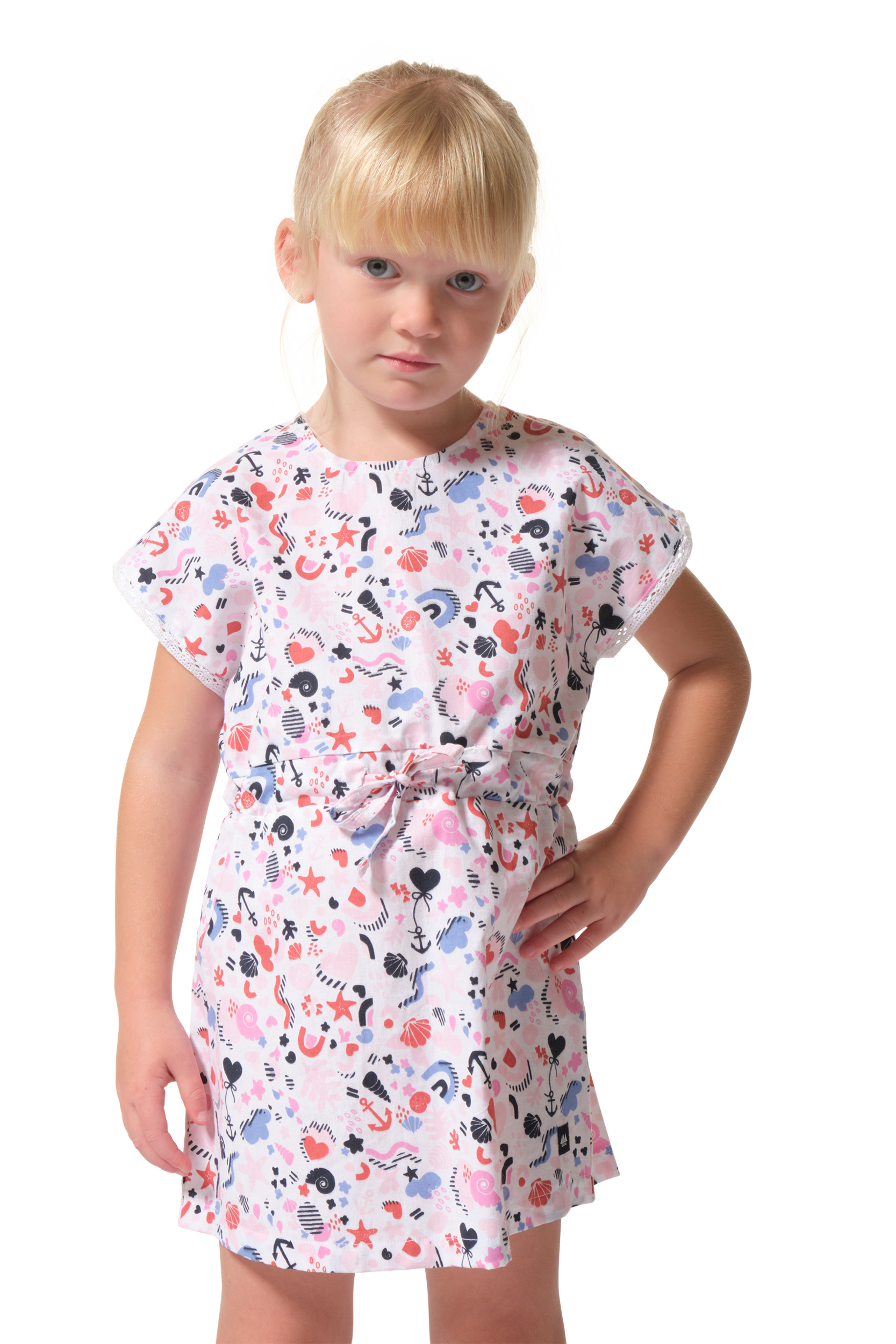 robe multicolore pour fille