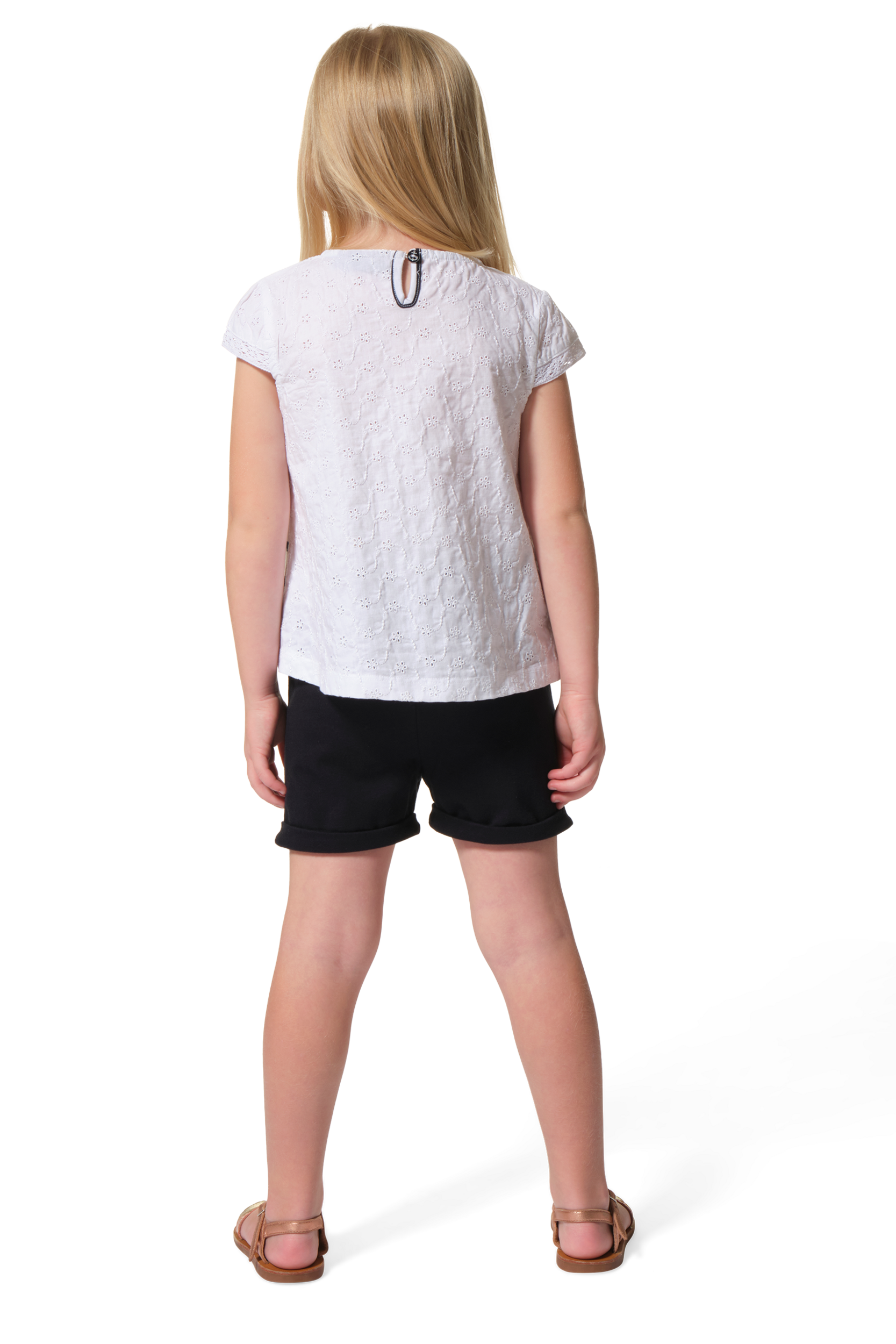 Ensemble Fille Original Marines – Haut + Bermuda – Taille 6 – Neuf