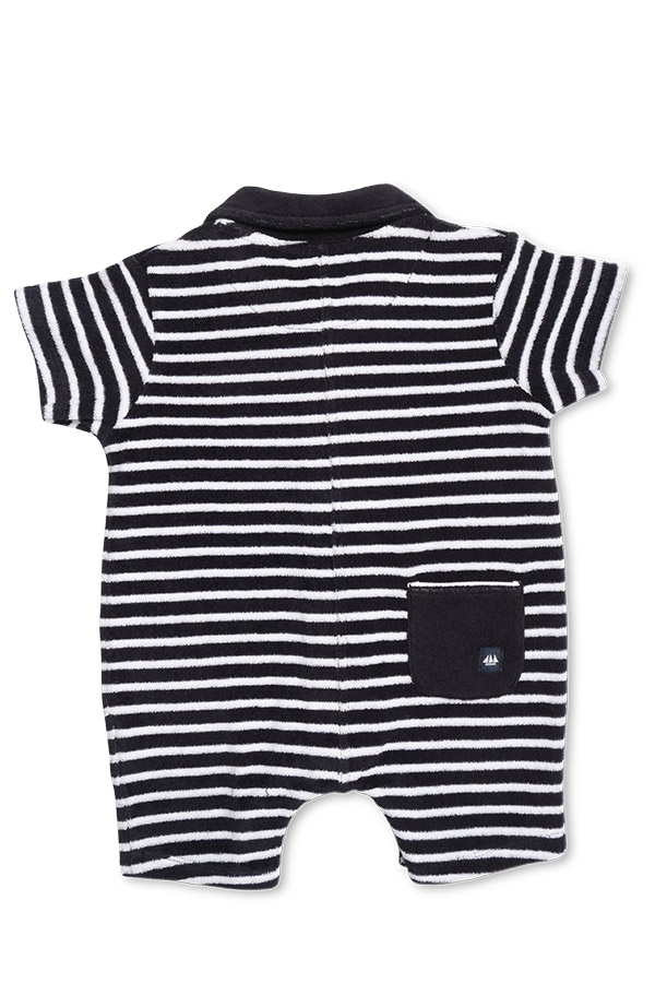 Combishort en coton bébé garçon boutonnée OBALIS Hublot Nice