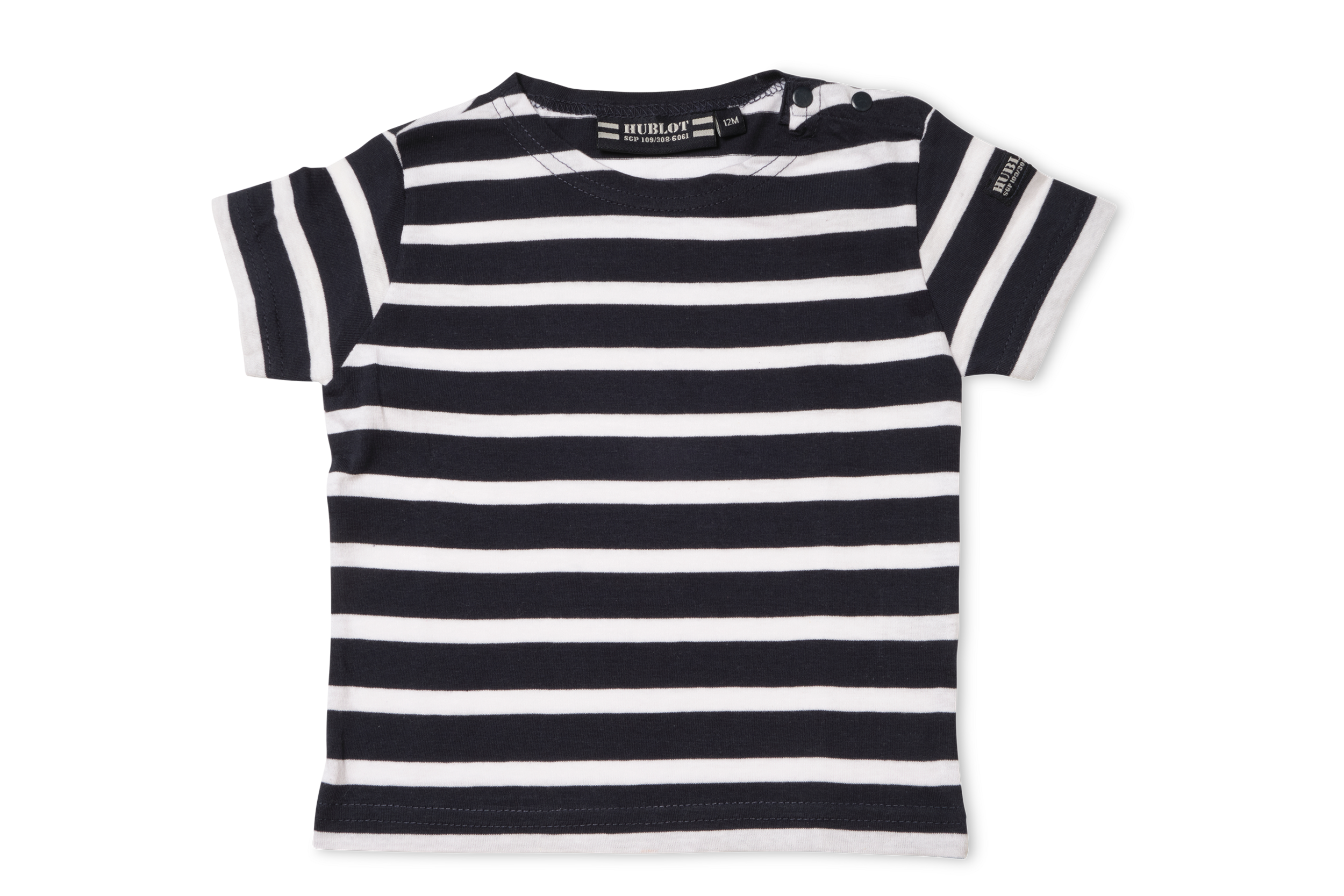 marinière marine blanc bébé