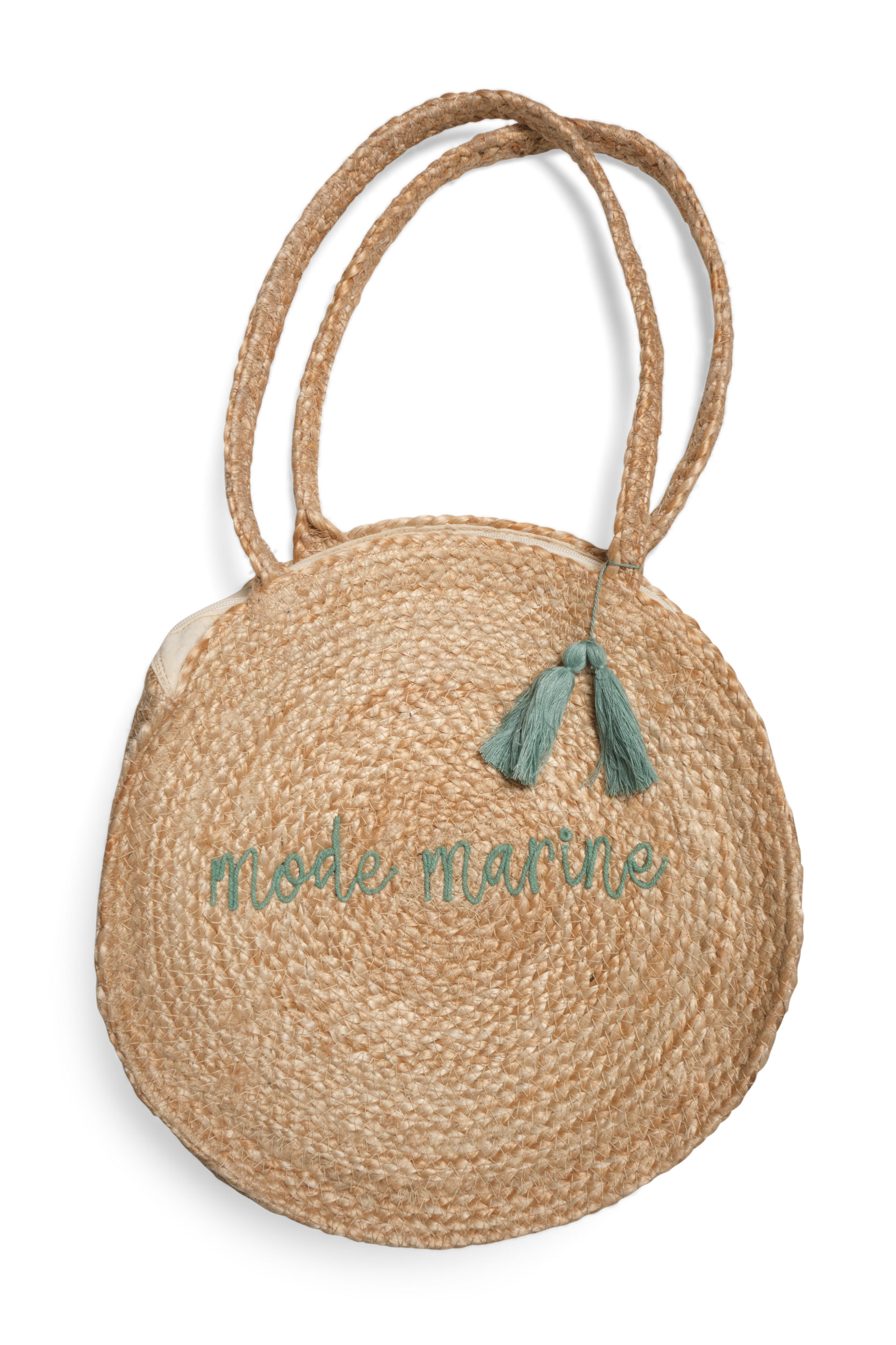 Paille Sac Rond Jute Petit Sac Sac Rond En Corde Sac En Jute Rond Top