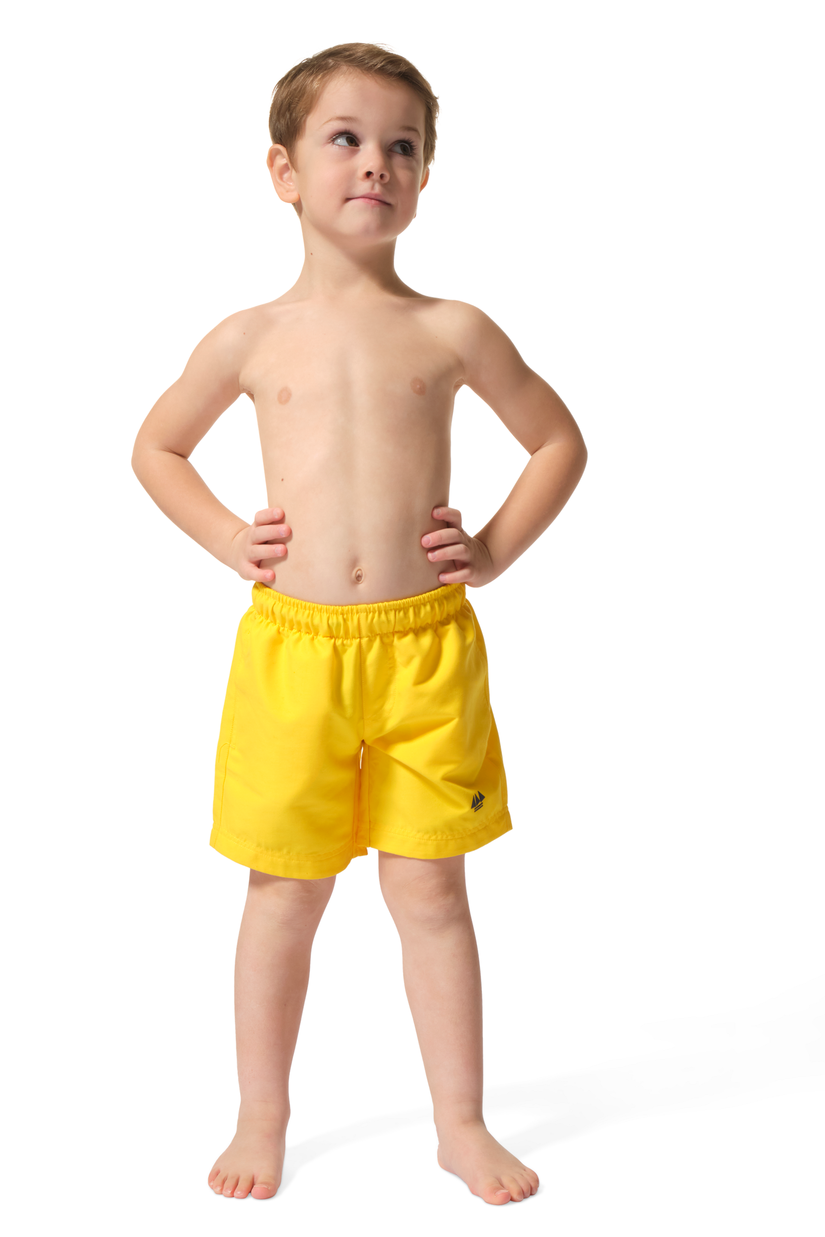 maillot de bain jaune garçon