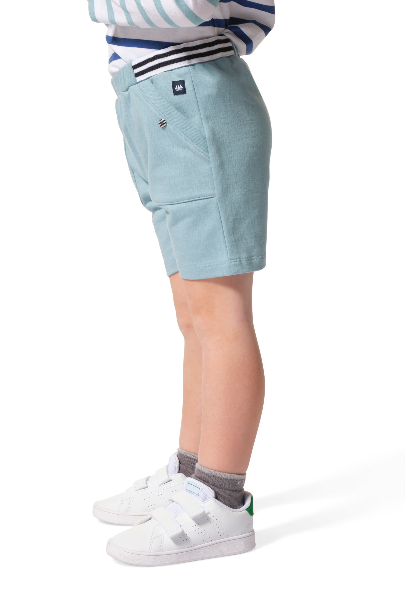 short vert garçon