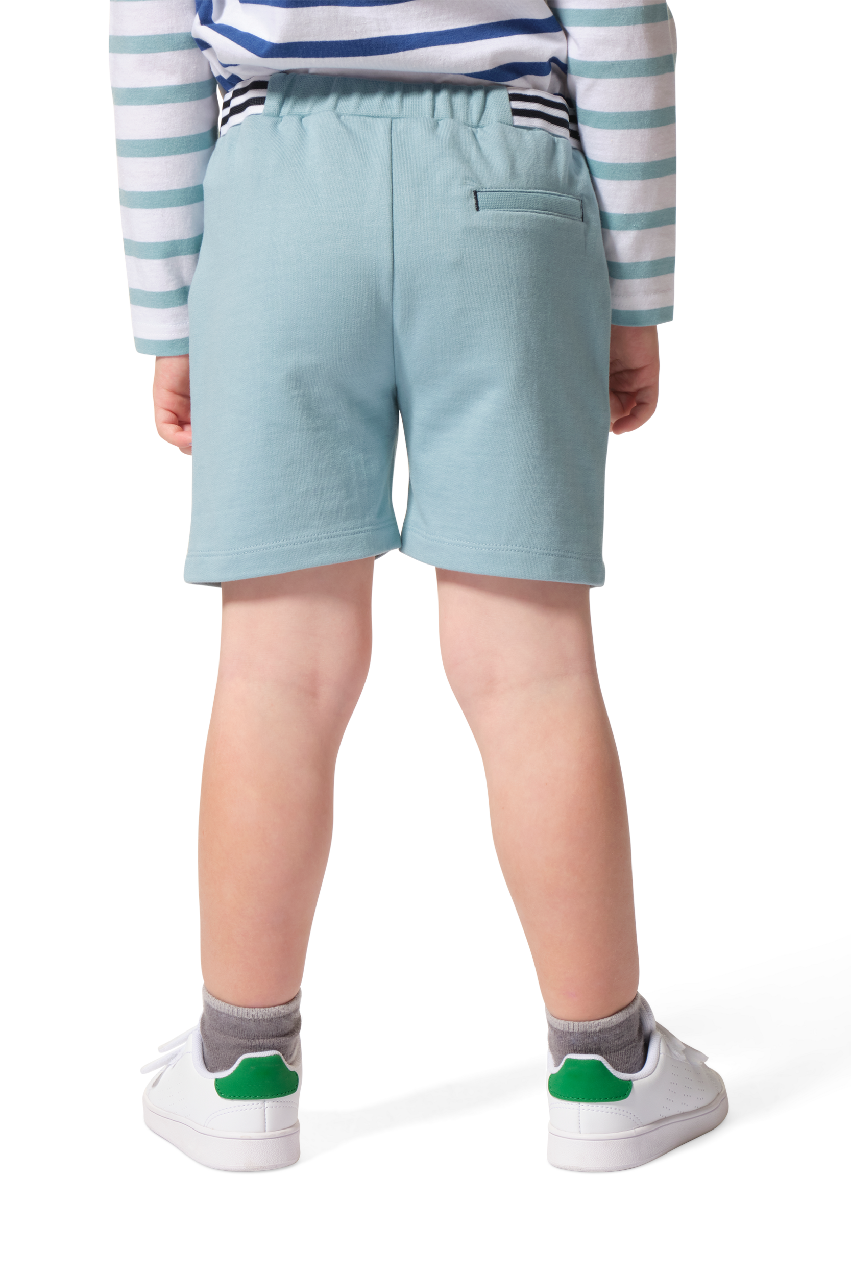 short vert garçon