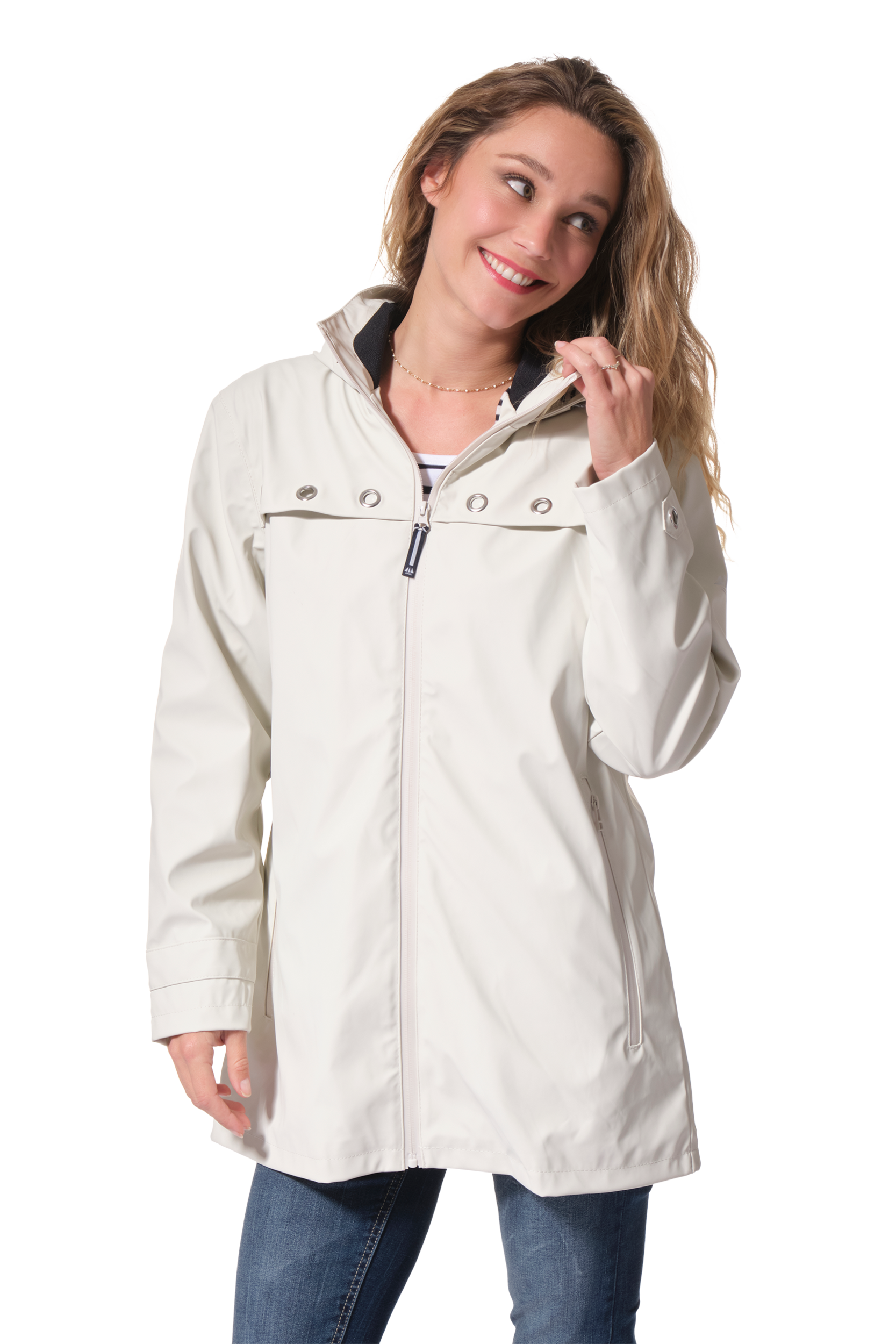 ciré blanc ecru pour femme