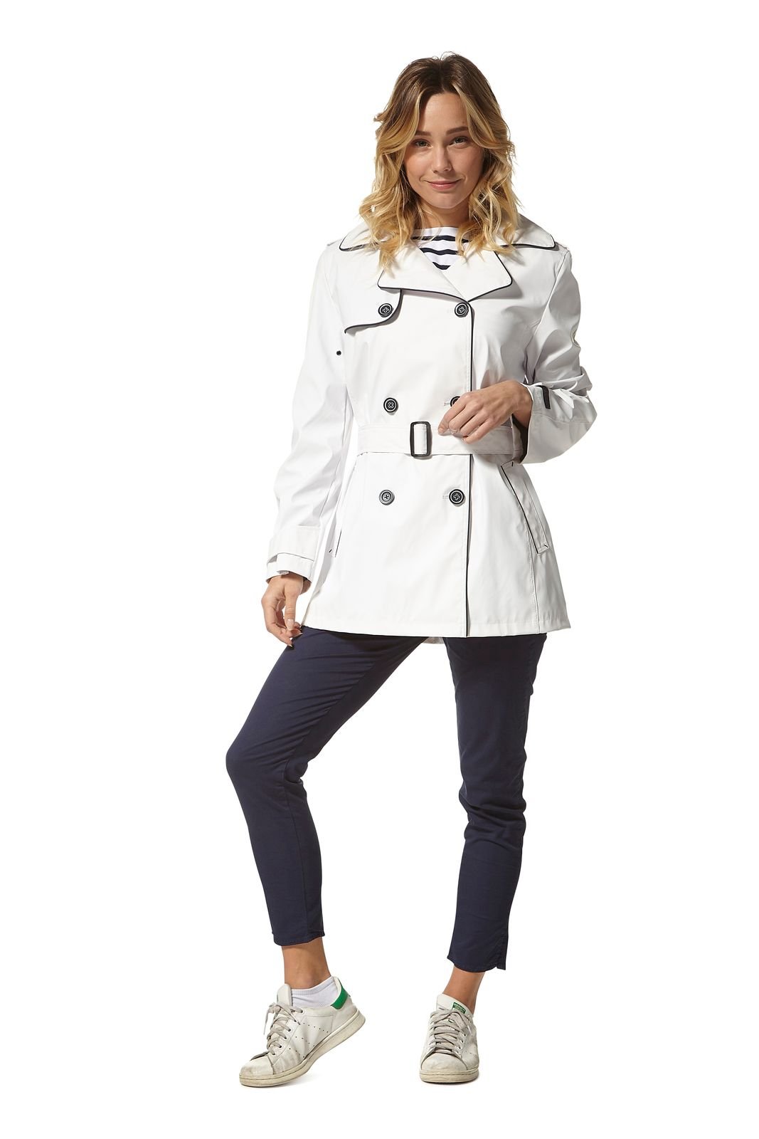 Trench discount ciré femme