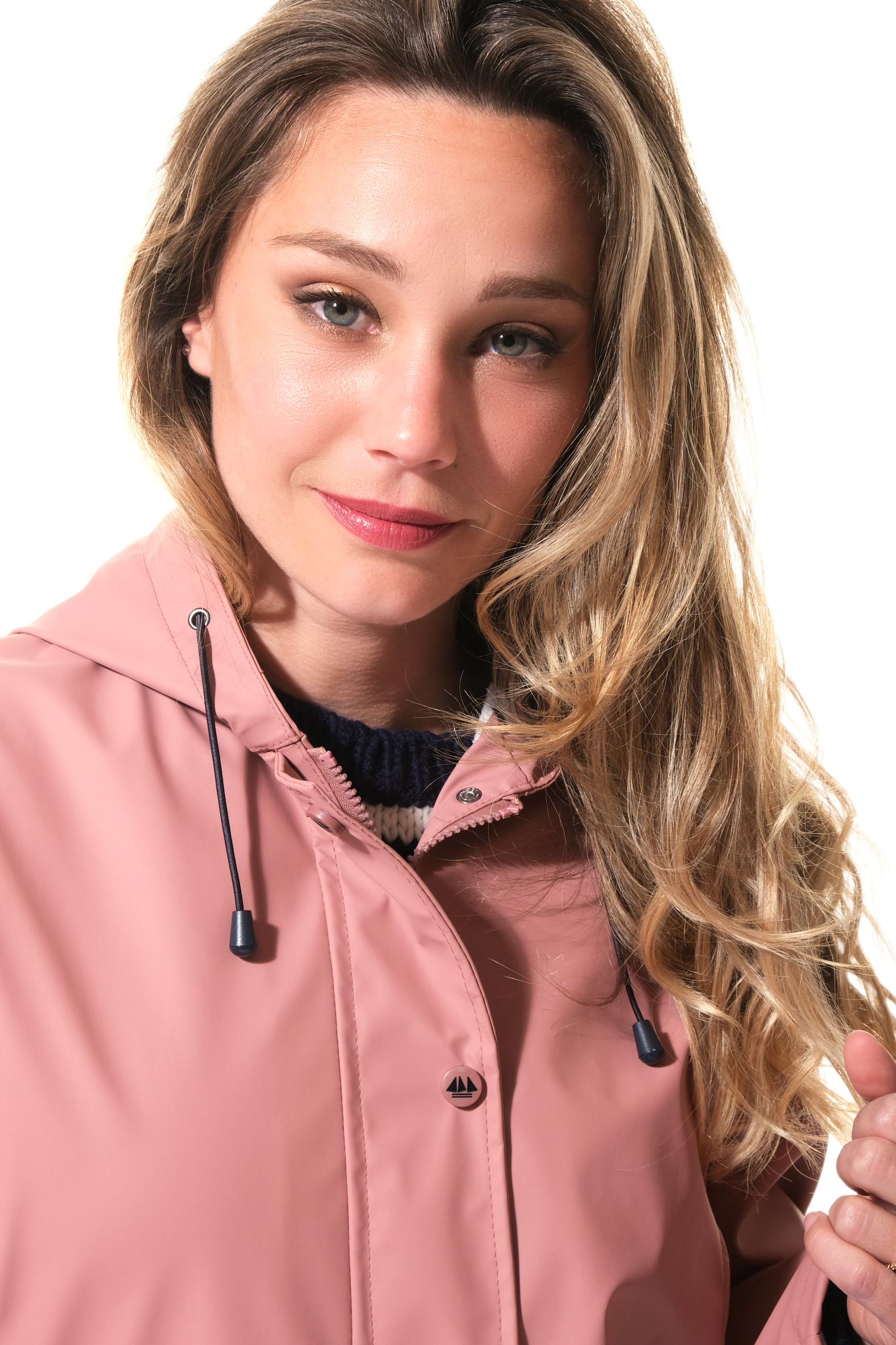ciré rose femme hublot
