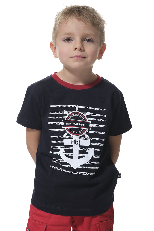 mathias t shirt garçon marine hublot mode marine
