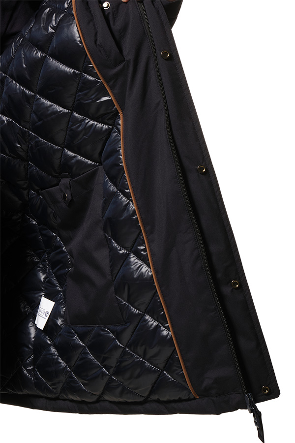 Parka Marine Homme hublot