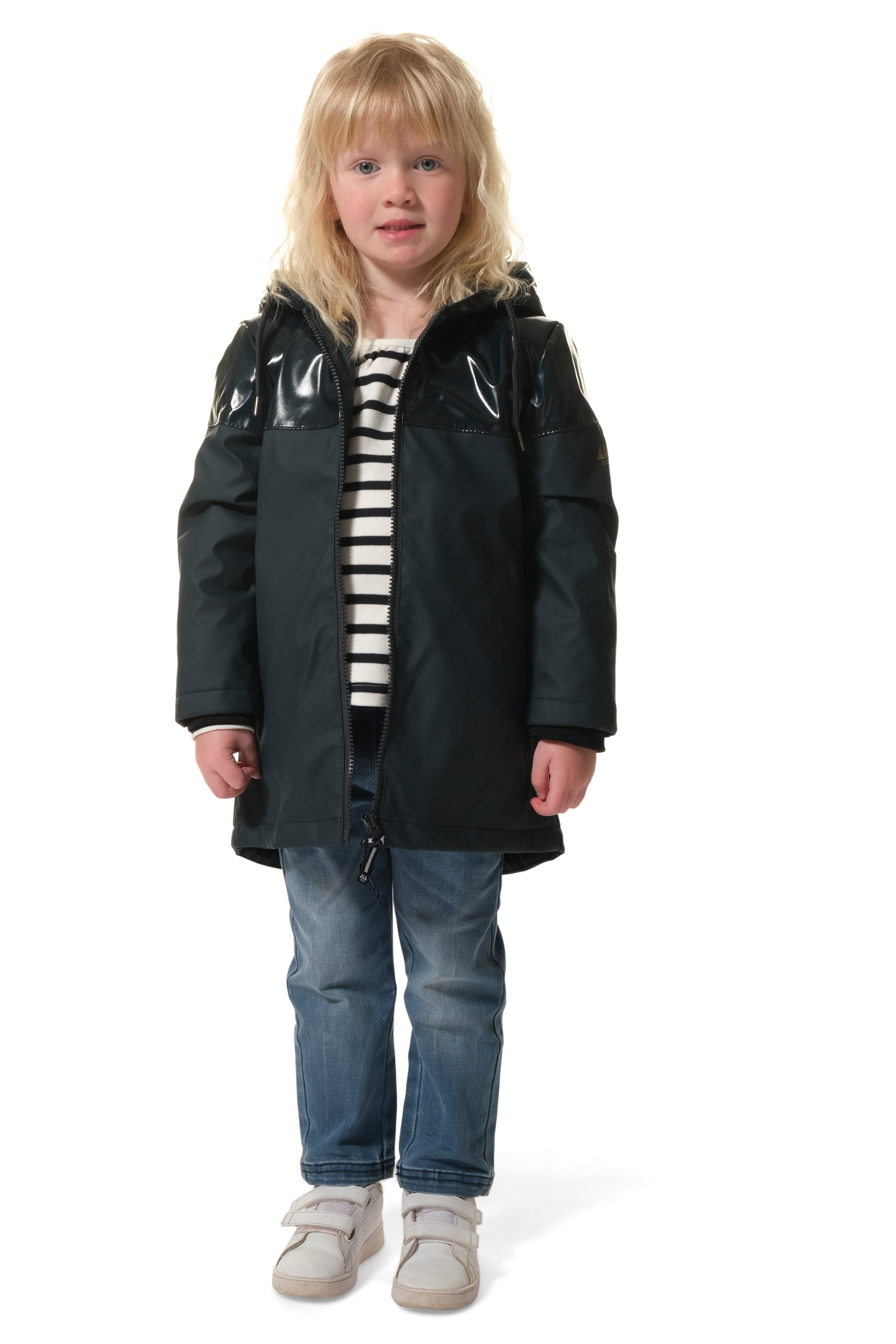 Parka Marine Fille hublot