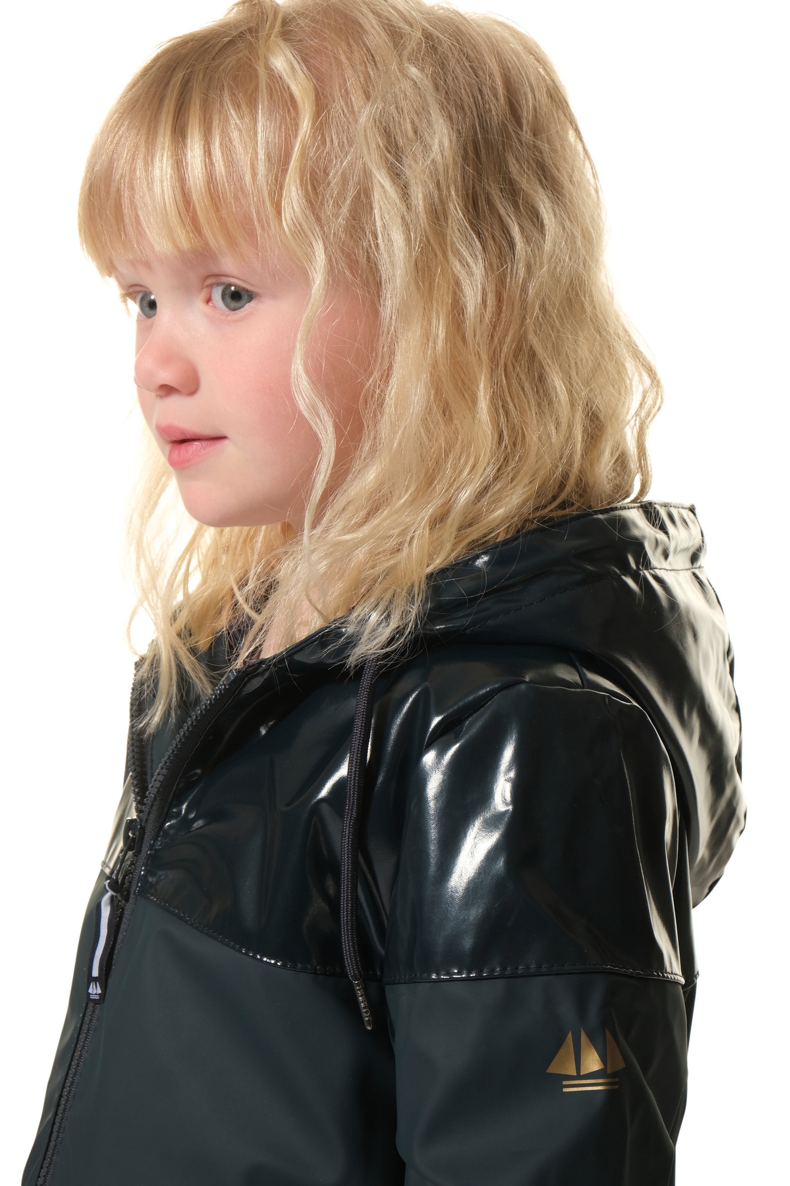 Parka Marine Fille hublot