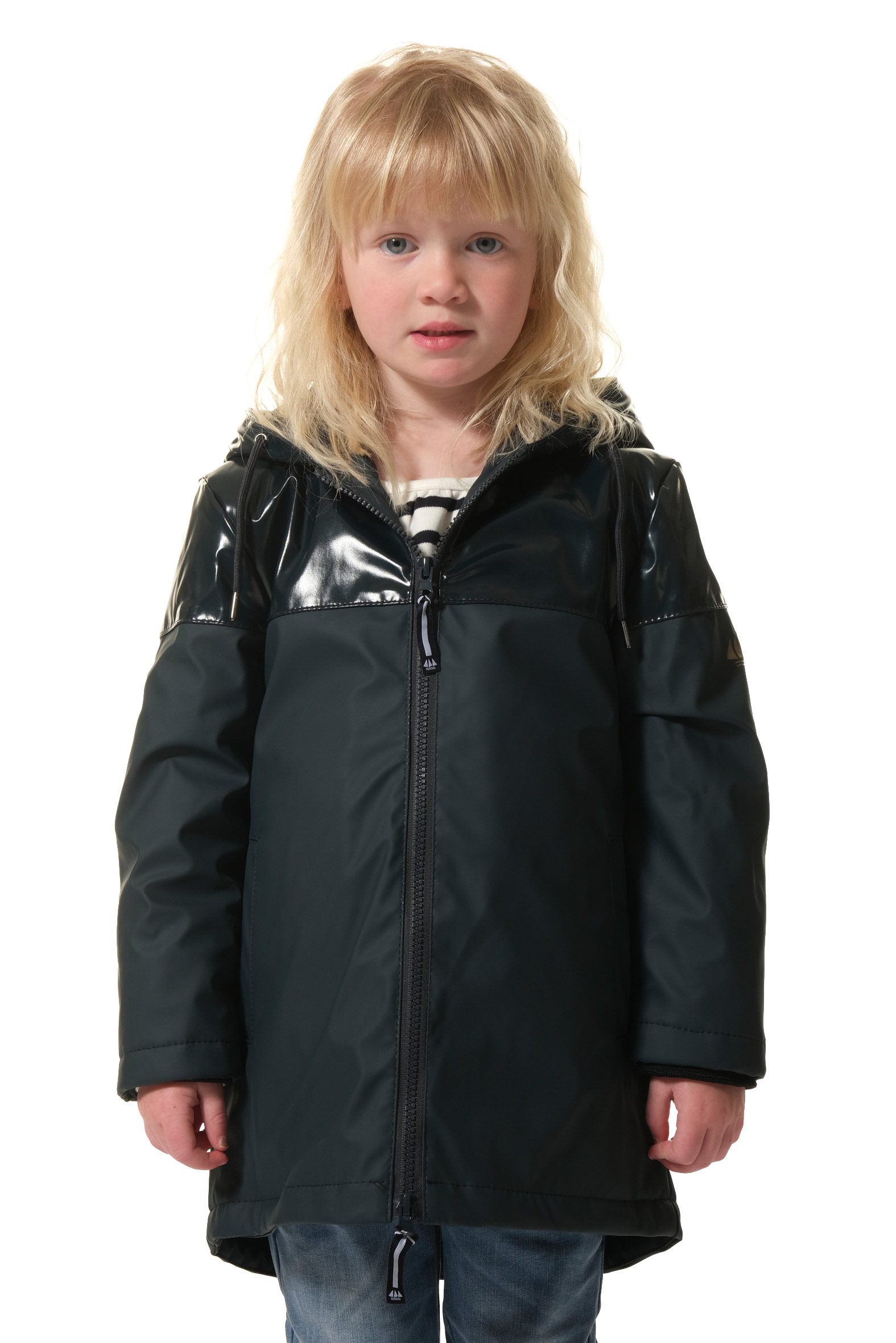 Veste De Selle Latérale En Laine Marine Pour Enfant - MEARS - Taille 30