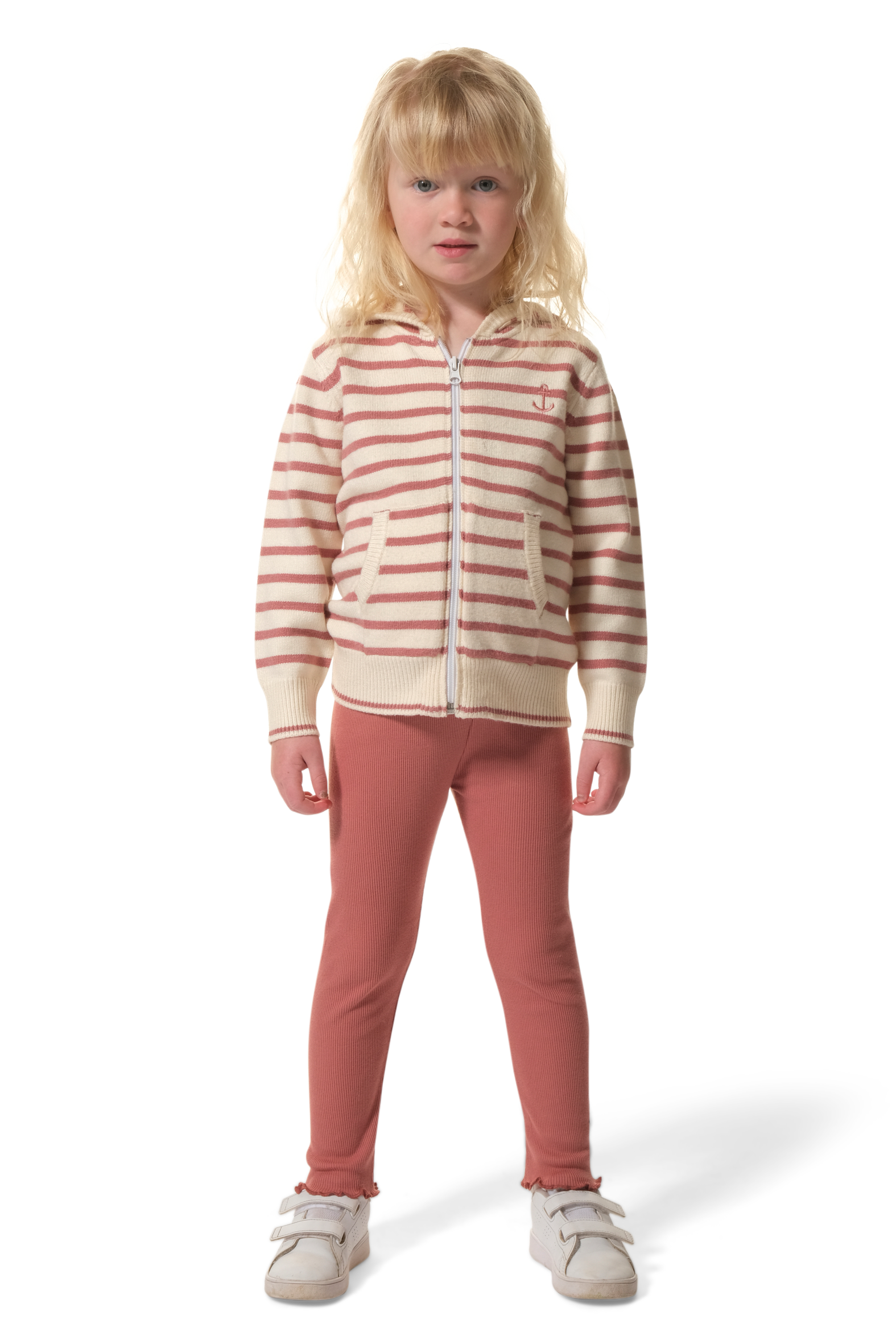 Legging enfant Rose hublot