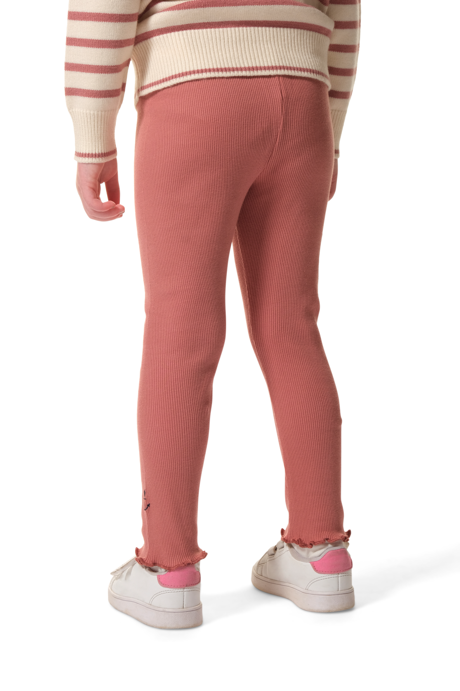 Legging enfant Rose hublot