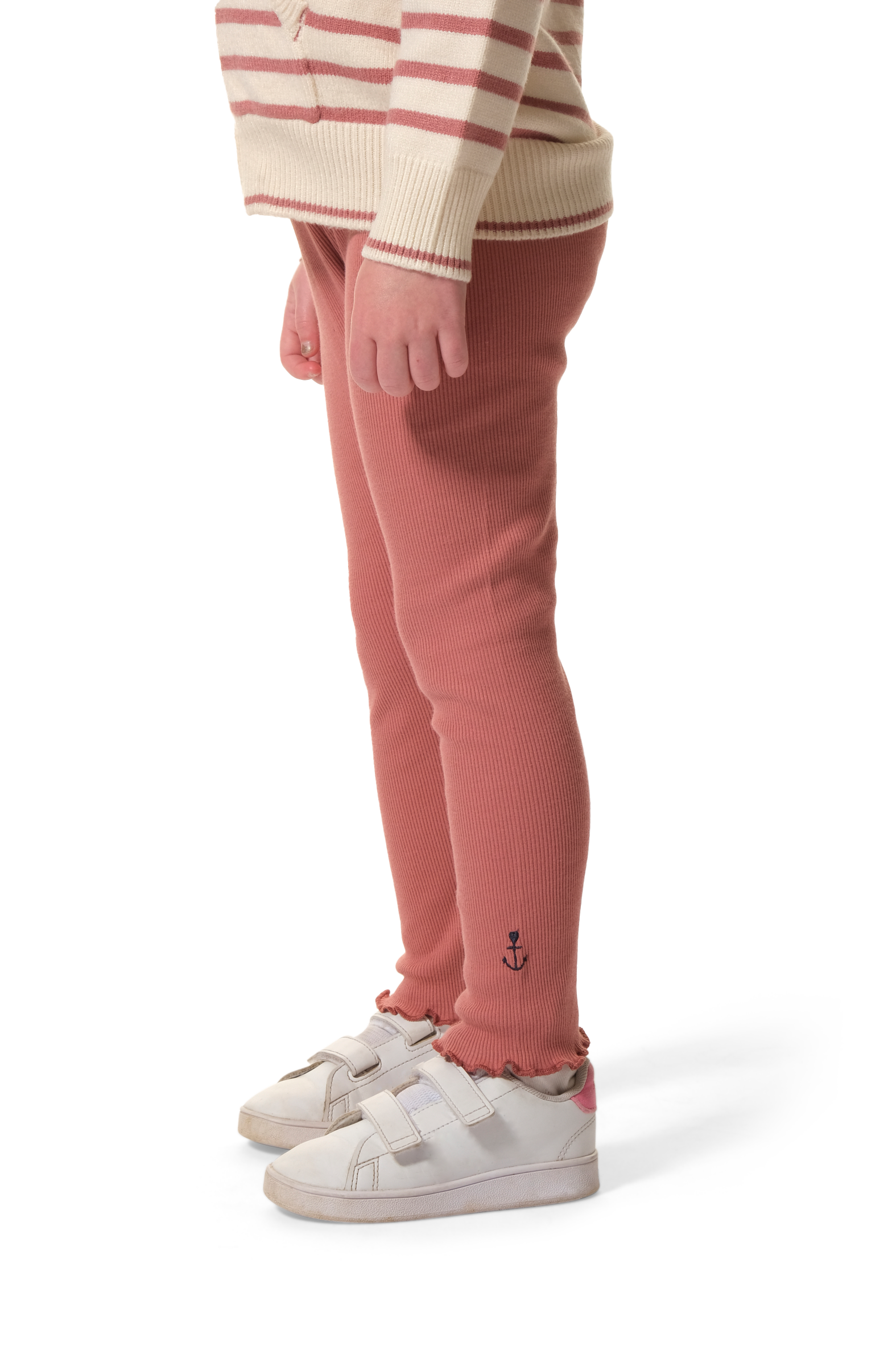 Legging enfant Rose hublot