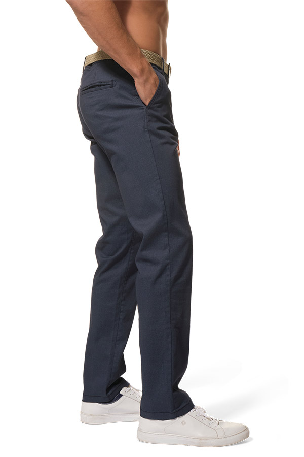 Pantalon marine pour homme hublot