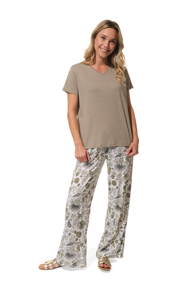 TEE-SHIRT KAKI FEMME hublot