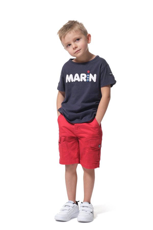 aventin t shirt enfant uni marine hublot mode marine