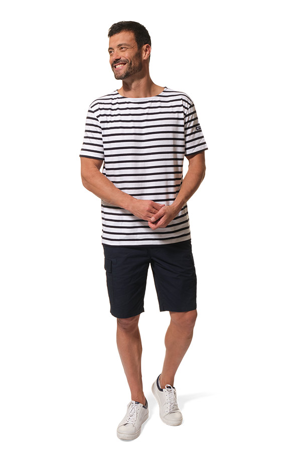 tribord homme teeshirt blancmarine hublot mode marine