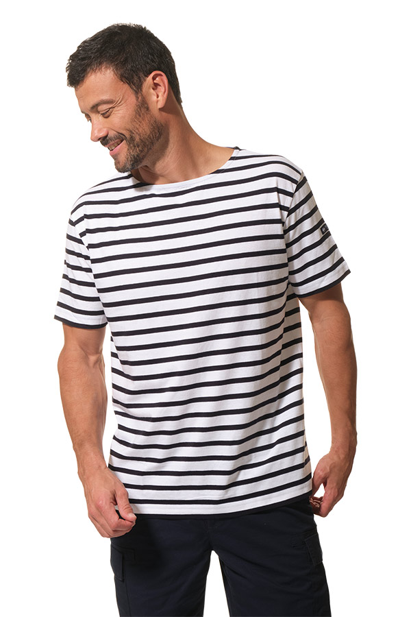 tribord homme teeshirt blancmarine hublot mode marine