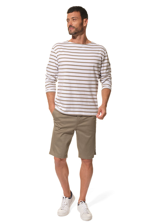 tribord homme tee shirt kaki hublot mode marine