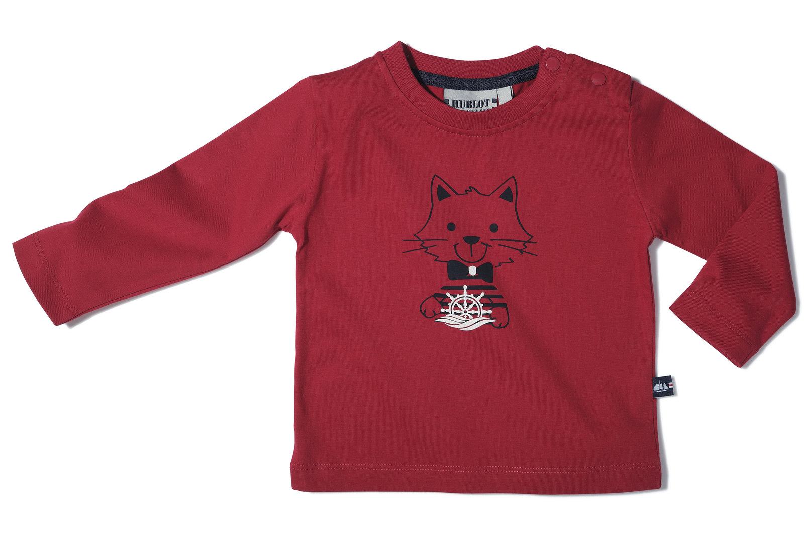 Franklin lay t shirt bébé rouge hublot mode marine