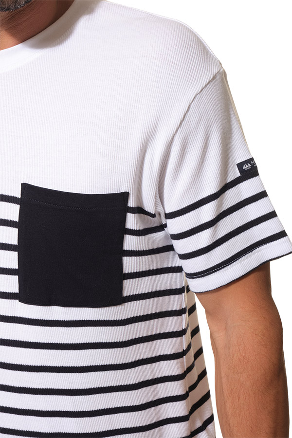 stone homme tee shirt blanc marine hublot mode marine