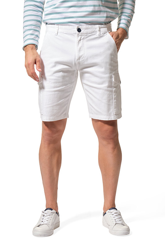 D52aumaric homme bermuda blanc hublot mode marine
