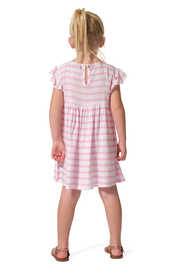 LAPAZE robe fille rose hublot mode marine