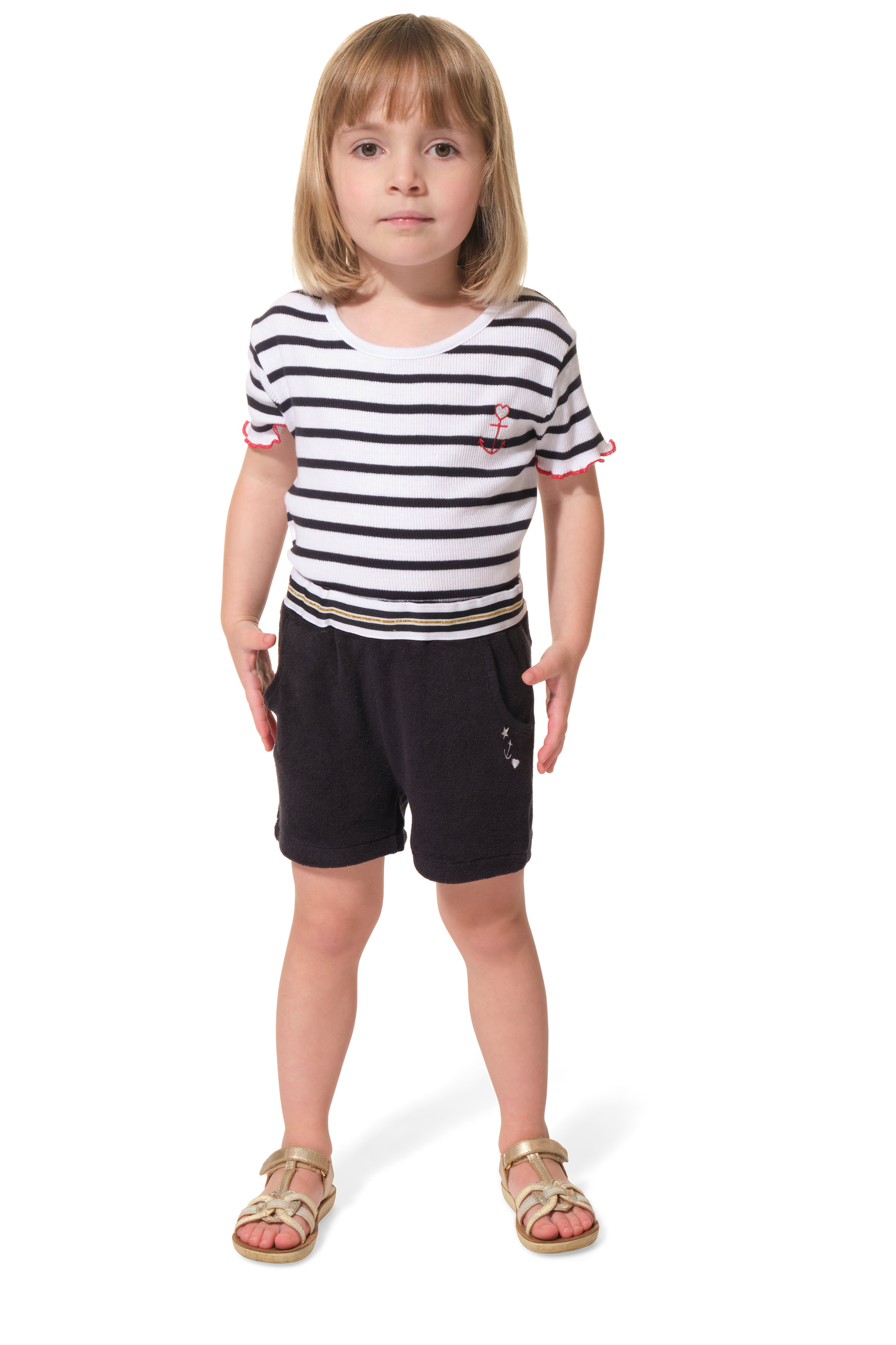 wissa fille orange hublot mode marine