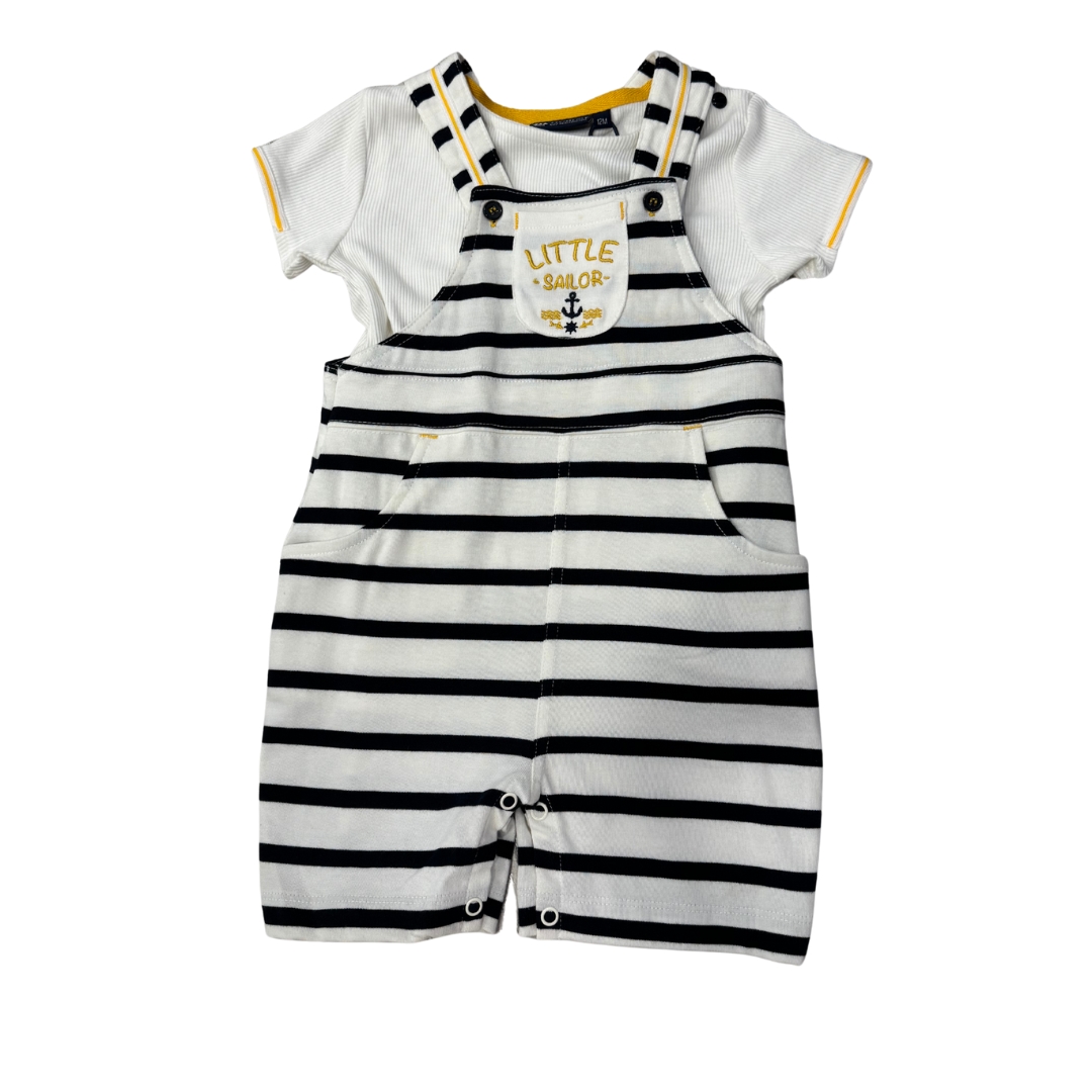 scoutlay combinaison bébé garçon jaune hublot mode marine