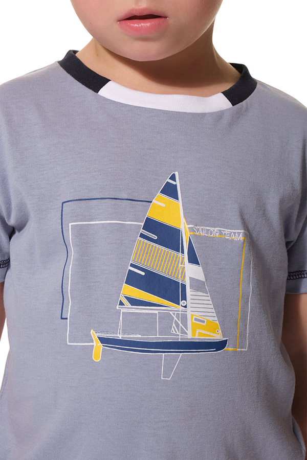 D52absolenf tee shirt garçon bleu hublot mode marine